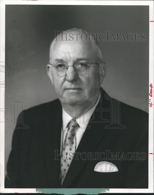 1970 Press Photo William Conway, Politician, Birmingham, Alabama- Historic Images