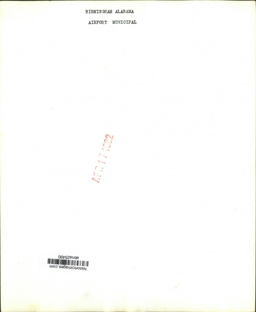 1962 Press Photo People wait at Birmingham Municipal airport - abna25490