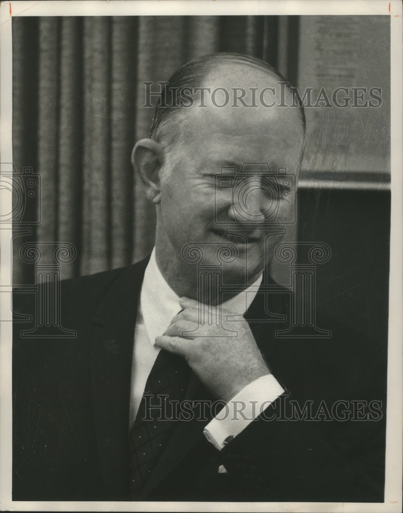 1969 Press Photo Winton Blount, US Postmaster General- Historic Images