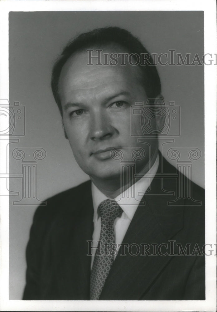 1971 Press Photo Frederick F. Denton Junior, Alabama Power Executive- Historic Images