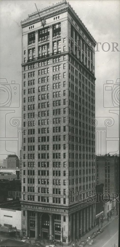 1962 Press Photo Comer Building in Birmingham, Alabama- Historic Images