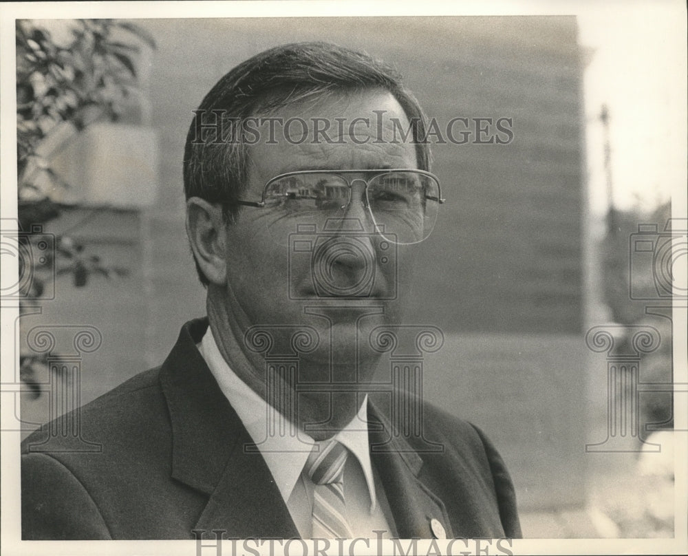  Press Photo George Allen Desmond, Probate Judge, Bibb County, Alabama- Historic Images