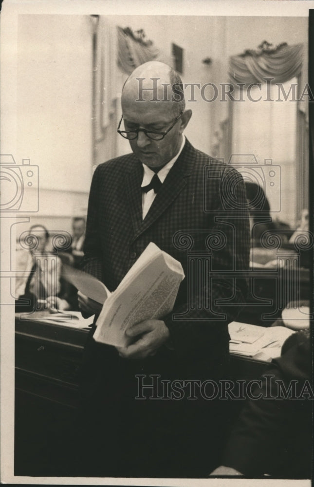 1965 Press Photo Representative Rankin Fite, Marion, Alabama- Historic Images