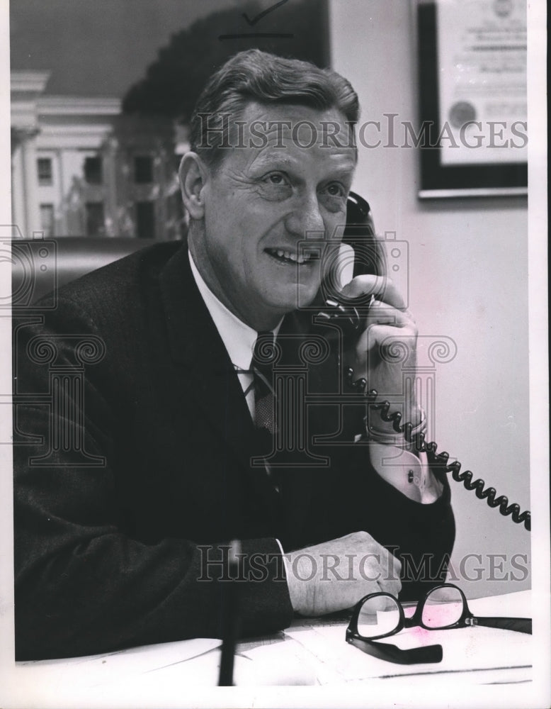 1965 Press Photo Richmond Flowers, Alabama Attorney General- Historic Images