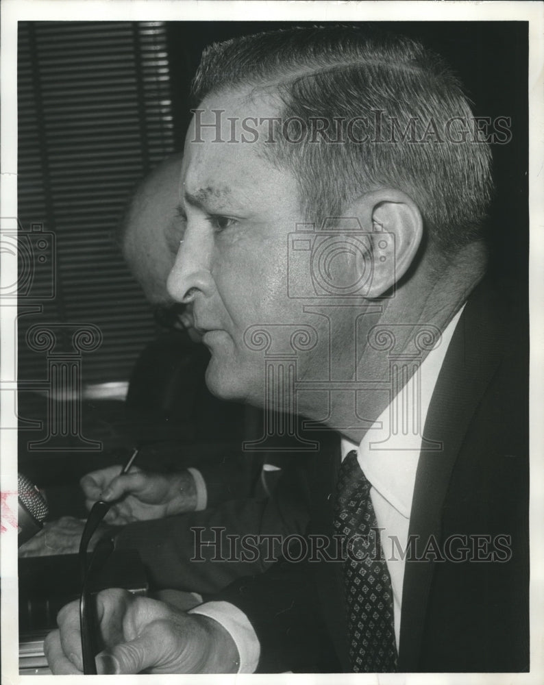 1971 Press Photo Conrad M. Fowler, Probate Judge- Historic Images