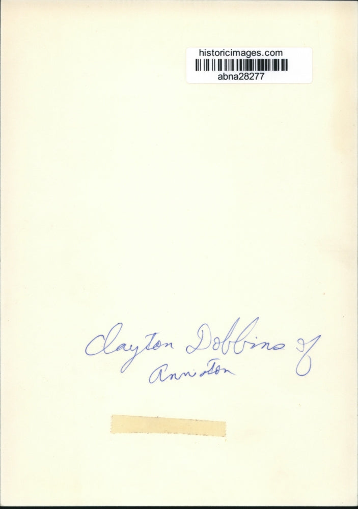 Press Photo Clayton Dobbins of Anniston - abna28277