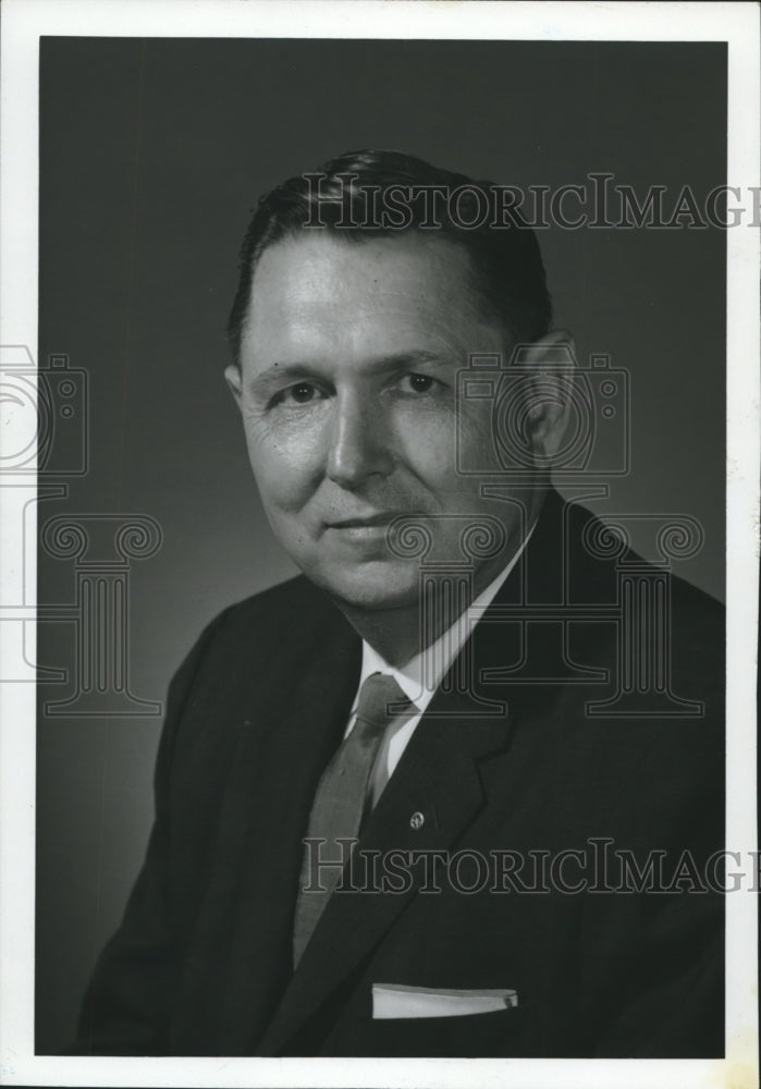 1971 Press Photo Dr. James Caldwell, University of South Alabama- Historic Images