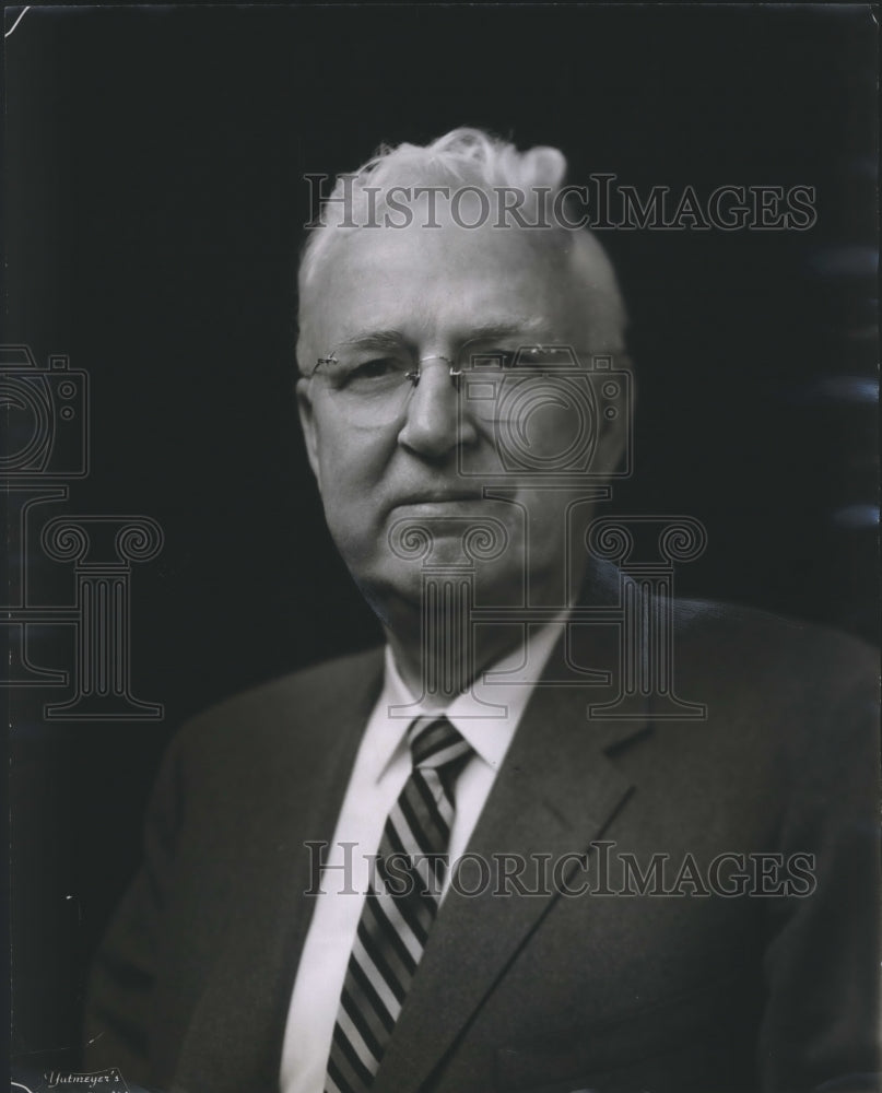 1957 Press Photo Jacob A. Walker Senior of Opelika, Alabama- Historic Images