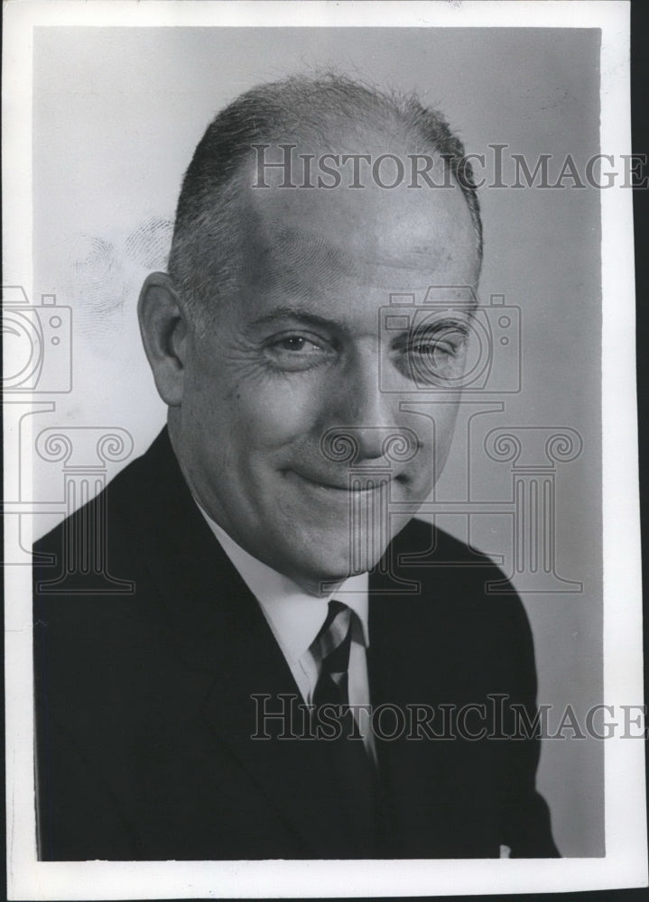 1964 Press Photo Luther T. Cale, President of Birmingham Sunday School Council- Historic Images