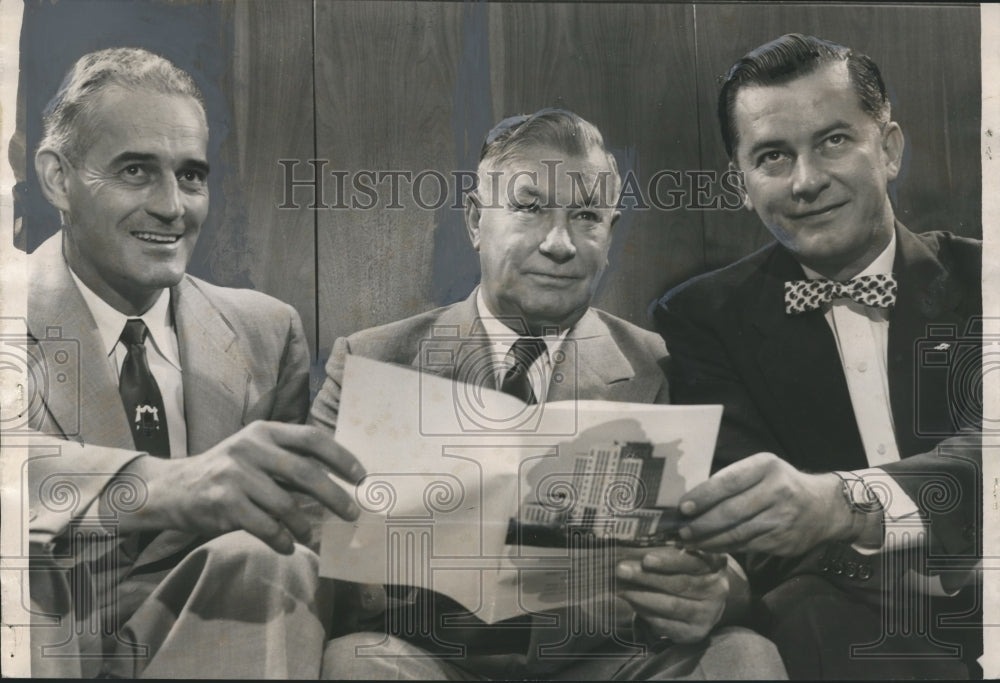 1953 Press Photo Newly Elected Birmingham, Alabama City Commissioners- Historic Images