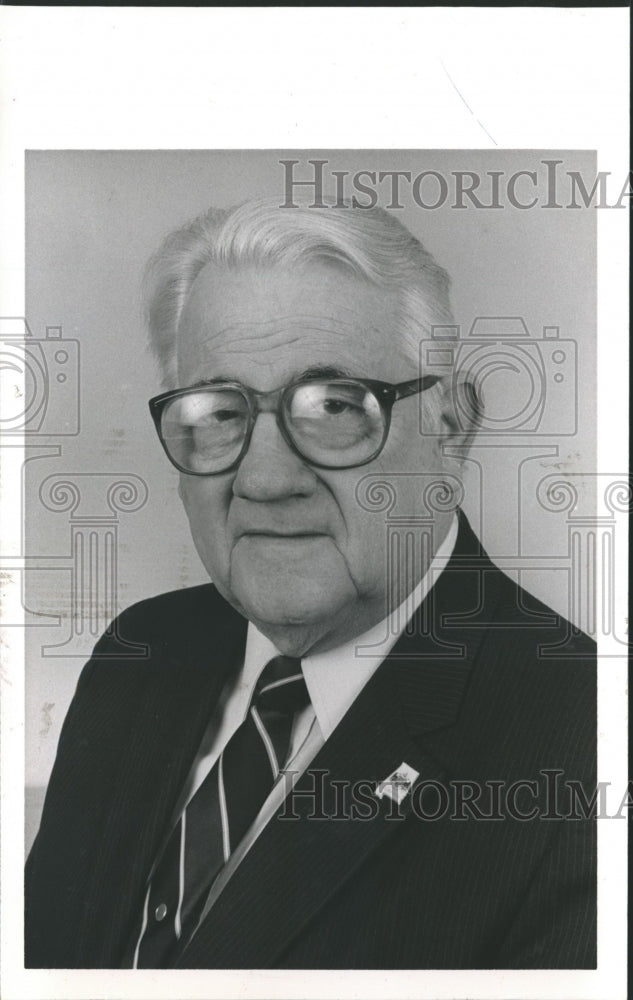  Press Photo Stuart Gaines, Commissioner Candidate of District 48- Historic Images