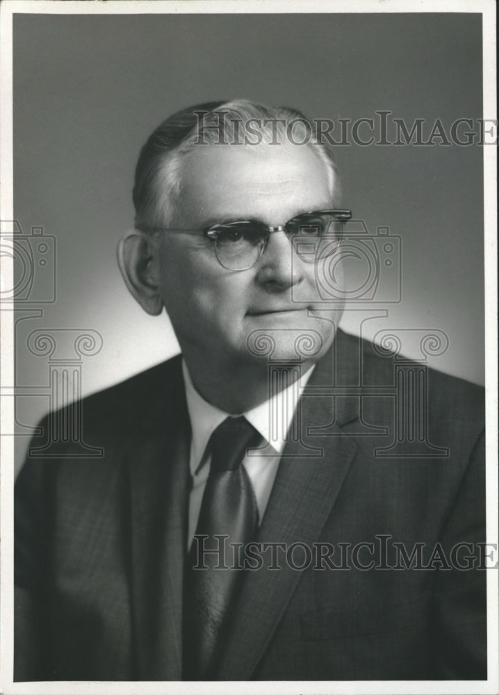 1971 Press Photo J. W. Hager, Woodward County, Alabama- Historic Images