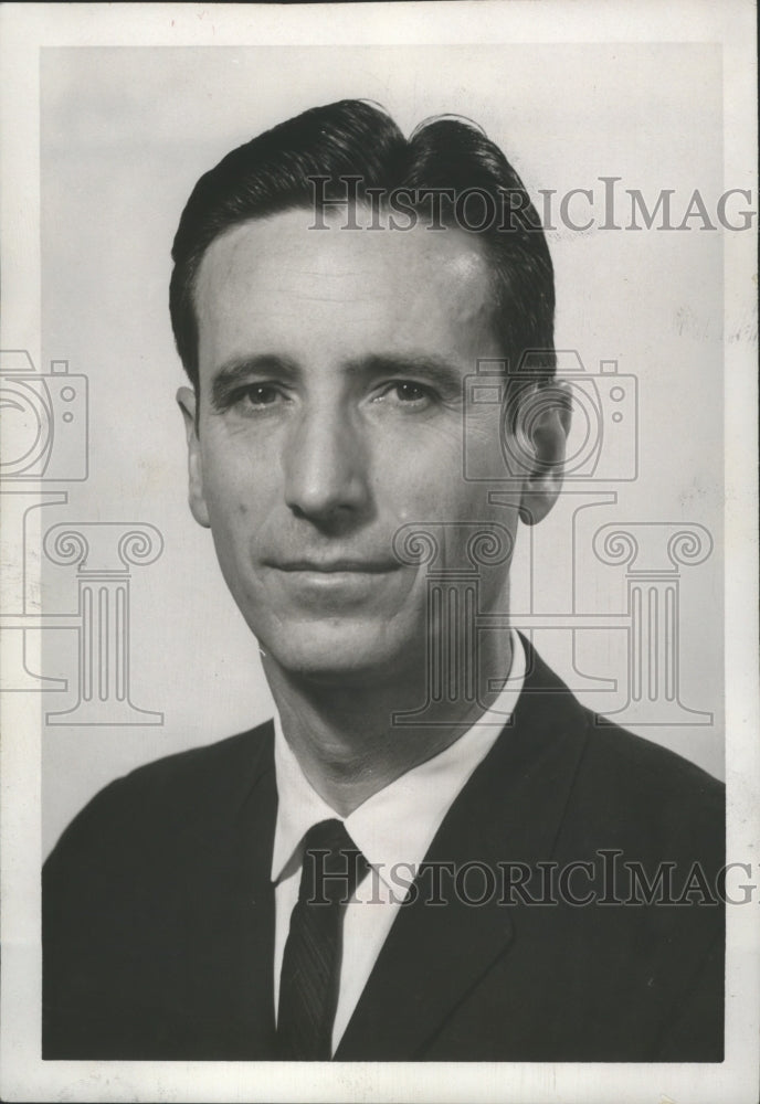 1968 Press Photo Doctor Charles F. Hounshell, Dean of Newcomb College, Tulane- Historic Images