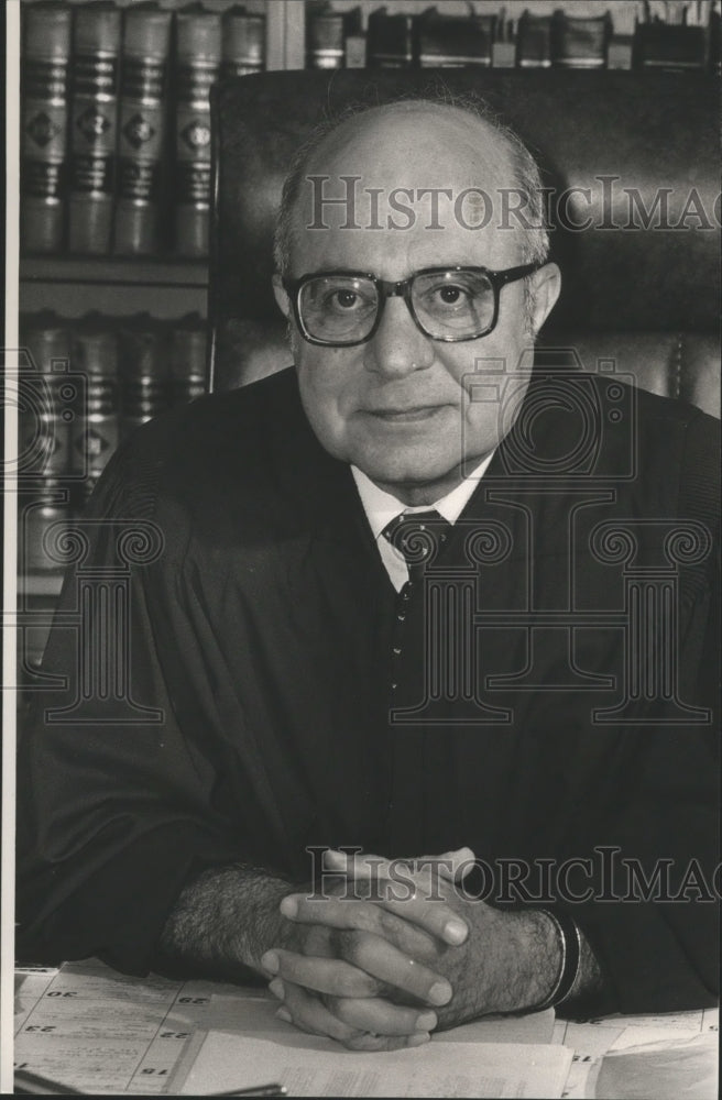  Press Photo Judge Joseph Jasper- Historic Images