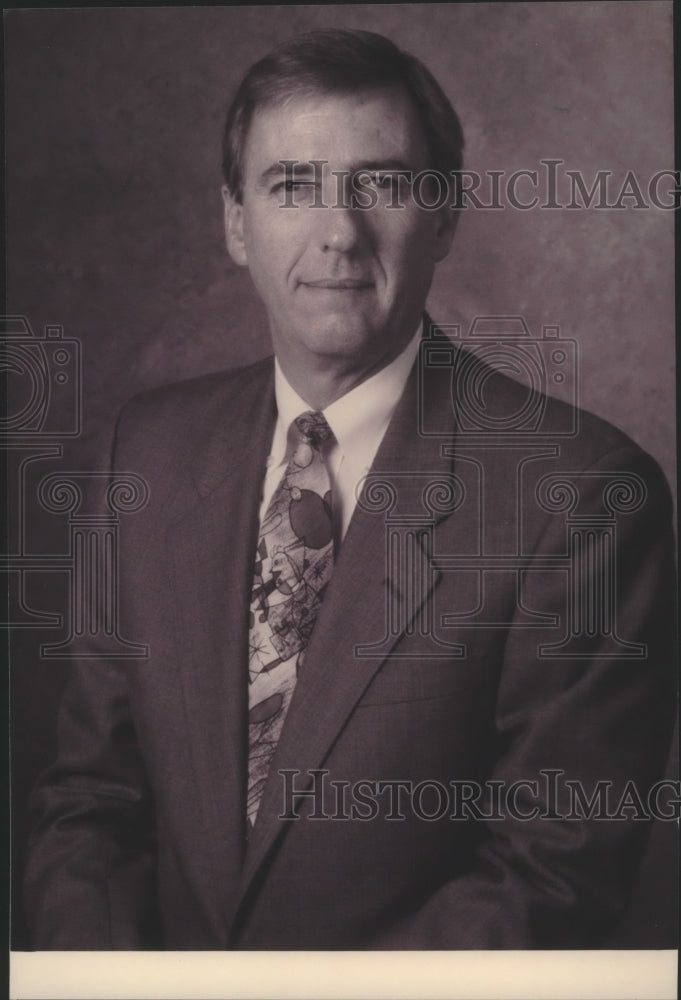 1996 Press Photo Victor L. Hutcheson, Rust Engineering and Construction- Historic Images