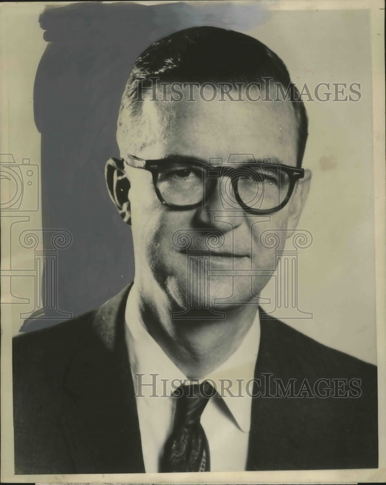 1967 Press Photo Hebert B. West Elected Director of New York Community Trust- Historic Images