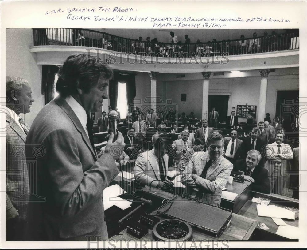 1983 Press Photo Comedian George Lindsey - abna34255 - Historic Images