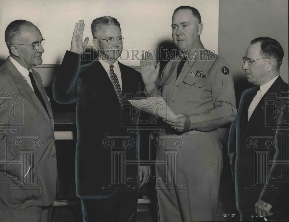 1953 Press Photo David D. Wendel, Alabama Power Company, Promoted to Colonel- Historic Images