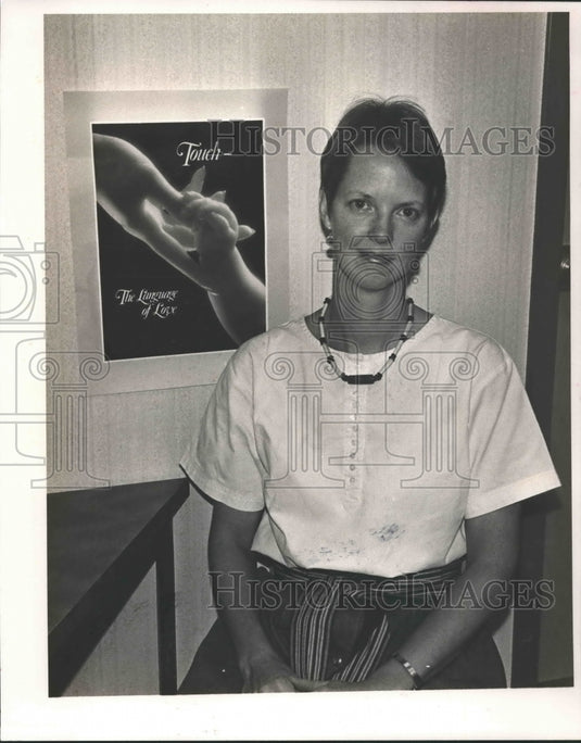 1989 Press Photo Doctor Lynda Harrison of University of Alabama Capstone College- Historic Images