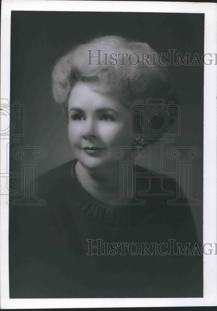 1968 Press Photo Mrs. Bettye Lucas, Clubwoman- Historic Images