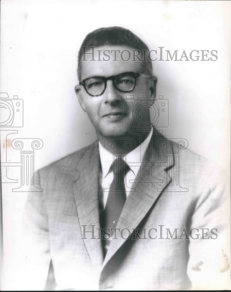 1961 Press Photo A. S. Lucas, Jr. Vice President Birmingham Trust National Bank- Historic Images