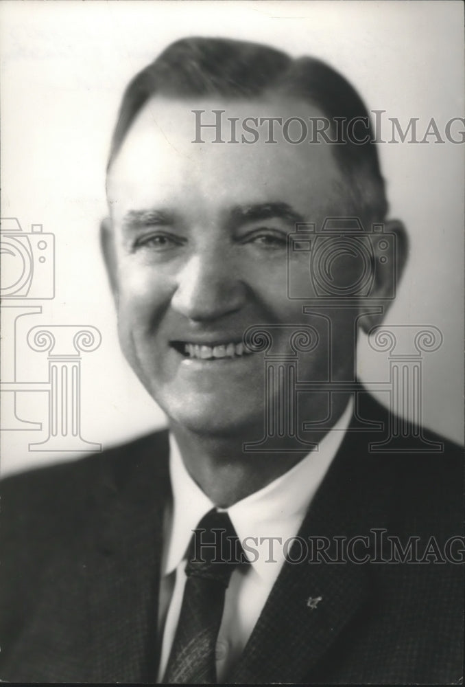 1963 Press Photo Austin R. Meadows, Superintendent of Education, Montgomery, AL- Historic Images