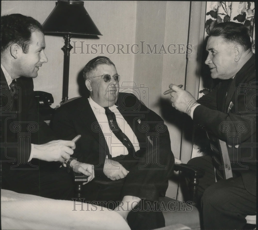 1956 Press Photo Alabama Lawmakers Ready to Back Governor Folsom- Historic Images