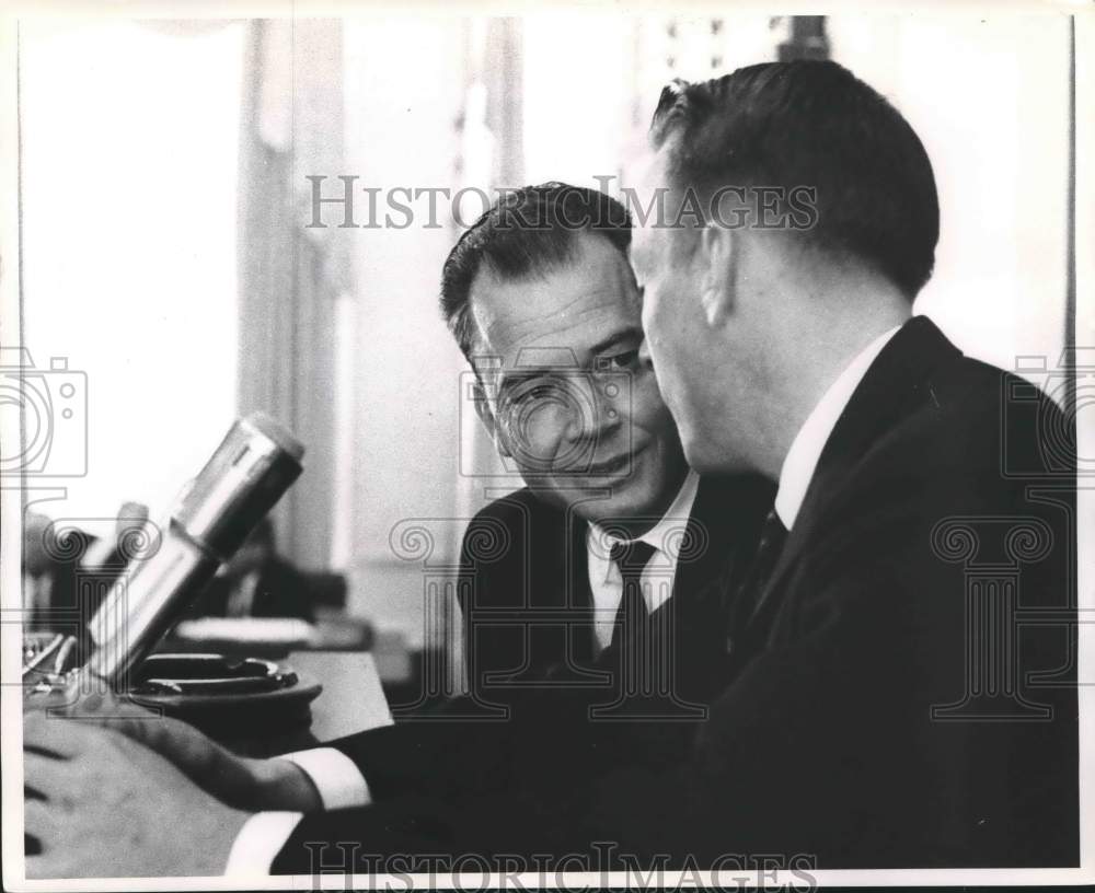 1963 Press Photo Earl Morgan, Executive Secretary to Alabama Governor Wallace - Historic Images