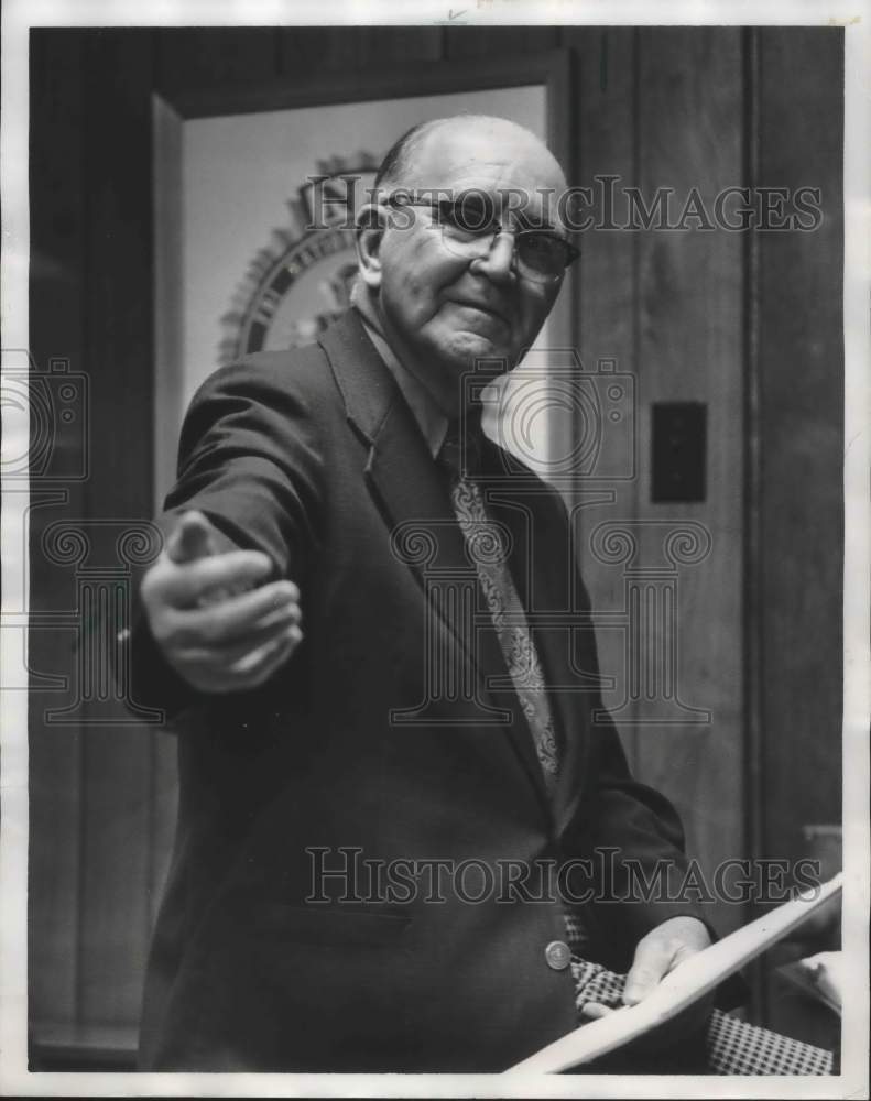 1978 Press Photo Jamie Moore, Retired From Birmingham Police Department- Historic Images