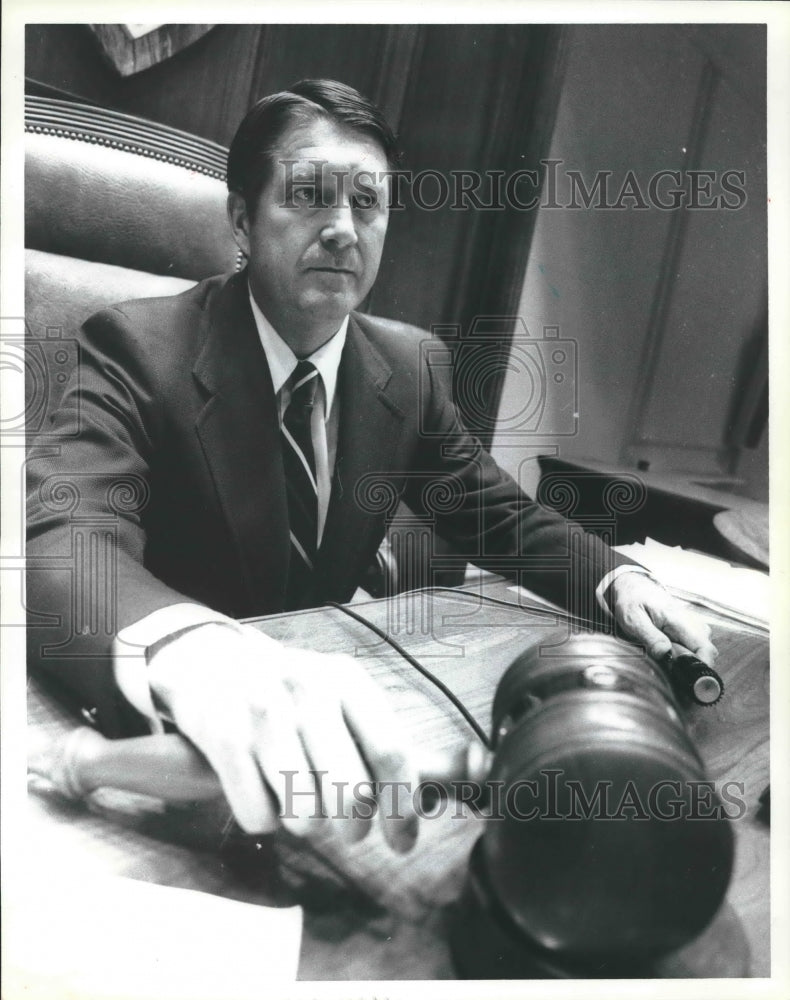 1970 Press Photo Alabama Senator Finis E. Saint John, III- Historic Images