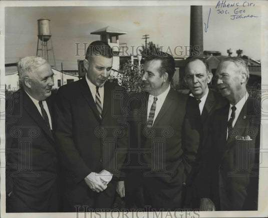 1962 Press Photo George Johnson, Athens, Alabama Circ. Sol. in Group- Historic Images