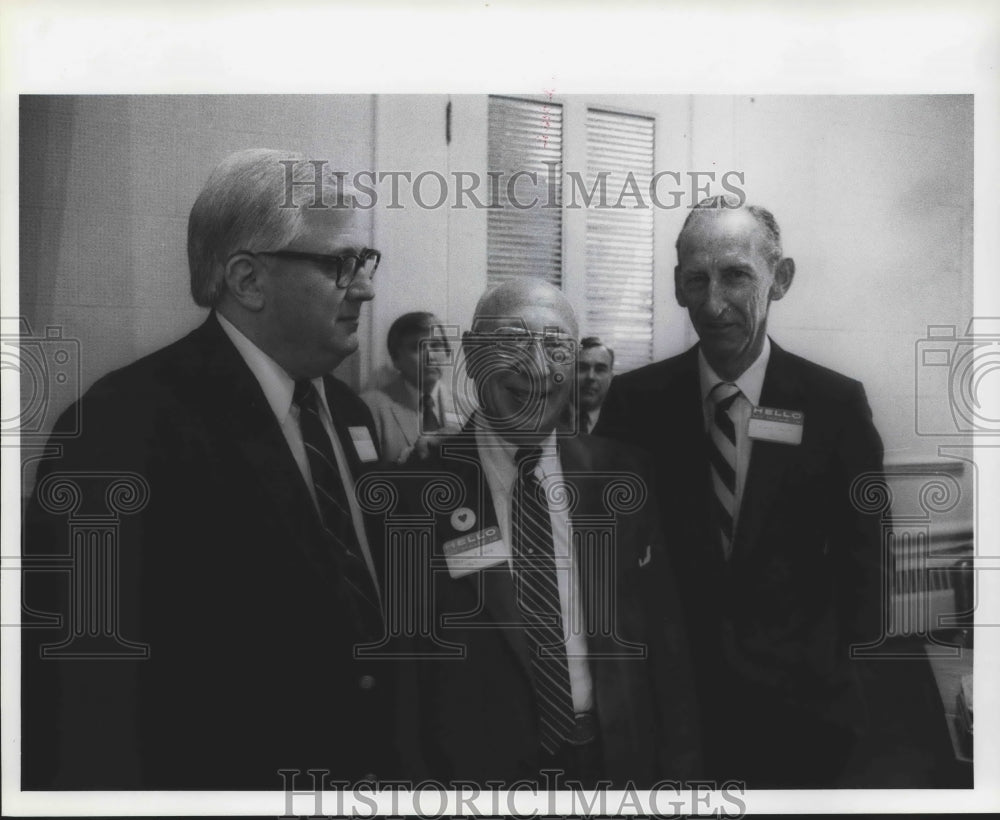 Press Photo Former Alabama Senators, Jimmie Clark, Pat Vaech, Leland Childs