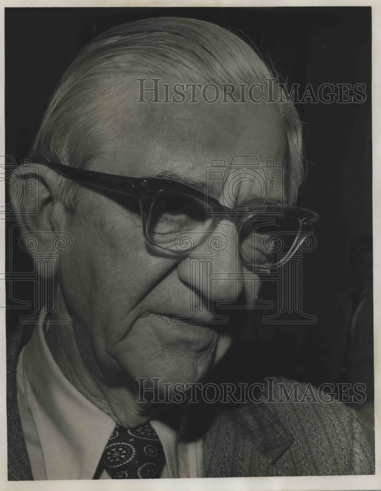 1972 Press Photo Jefferson County Tax Assessor Earl T. Rogers- Historic Images