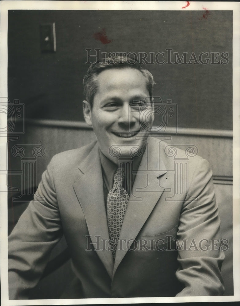 1970 Press Photo Jerry Routman, Eastwood Mall merchants Association President- Historic Images