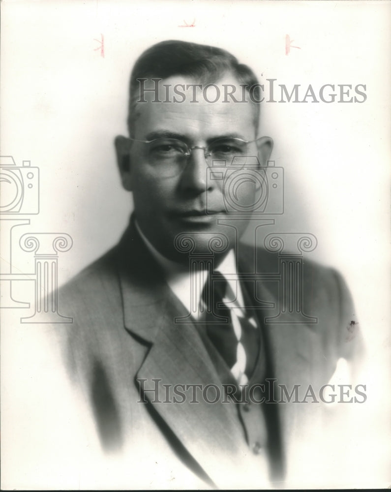 1961 Press Photo D. R. Phares, Birmingham Trust National Bank- Historic Images