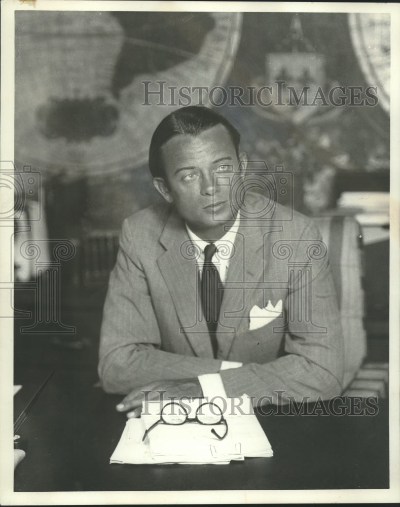 1970 Press Photo J. T. Stephens, President, EBSCO Industries, Inc.- Historic Images