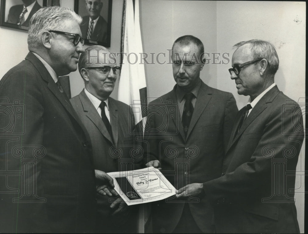 1970 Press Photo Etowah, Alabama School System Honored - abna42006