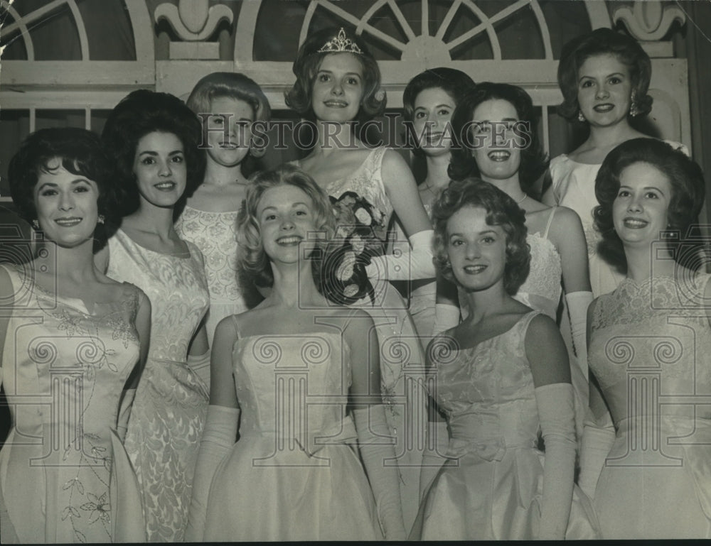 1964 Press Photo Junior Miss Alabama Contestants- Historic Images