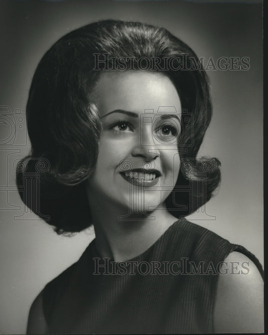1964 Press Photo Sheila Brogden of Gadsden, Alabama, Miss Alabama Contest - Historic Images