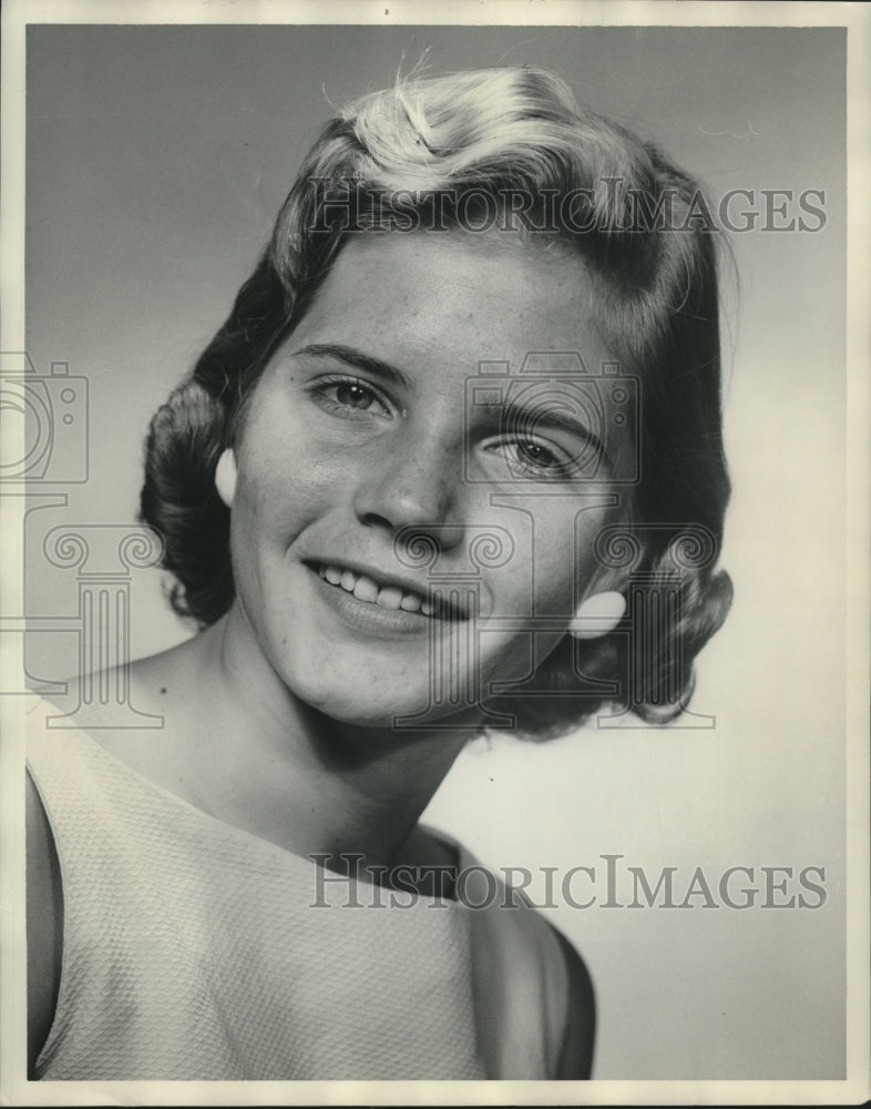 1957 Press Photo Margaret Cox, Miss Alabama Contest- Historic Images