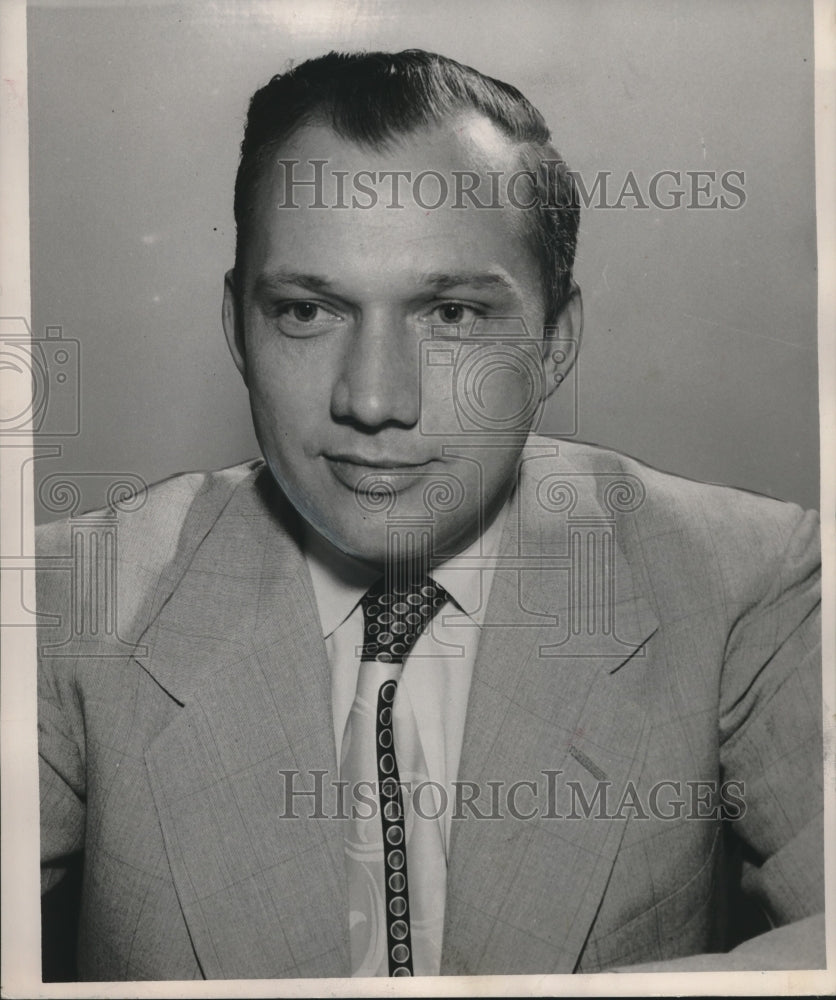 1952 Press Photo L. B. Sullivan, Director of Alabama Department of Public Safety- Historic Images