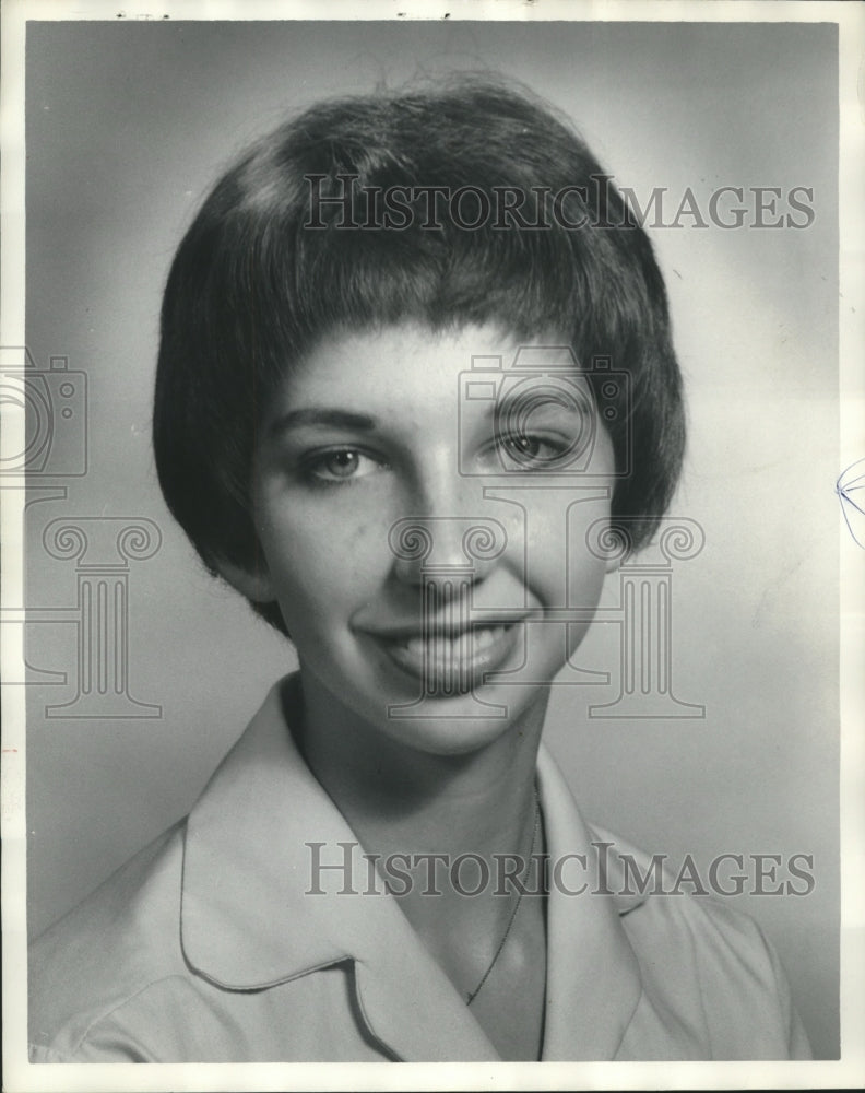 1958 Press Photo Fran Sibert, Junior Miss Alabama Contestant - abna42935 - Historic Images