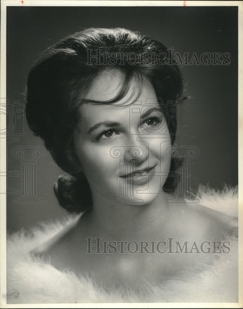 1963 Press Photo Janice Blackledge, of Huntsville, Alabama, Junior Miss Contest- Historic Images