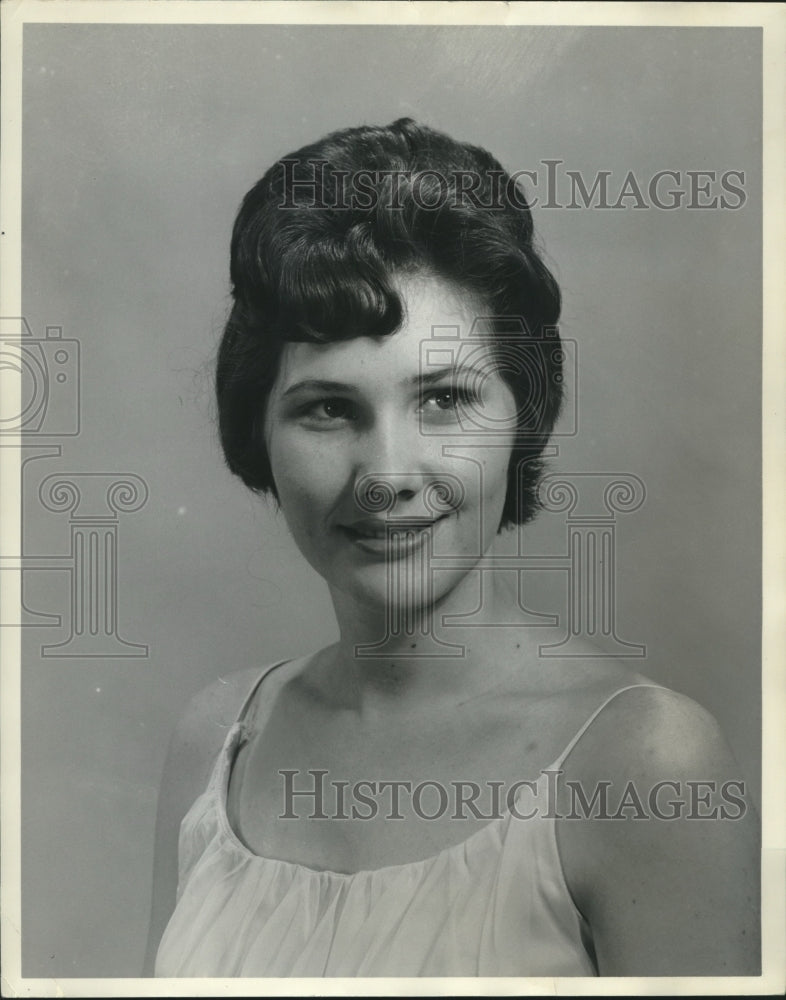 1964 Press Photo Willette Melba Rushing, Junior Miss Alabama contestant - Historic Images