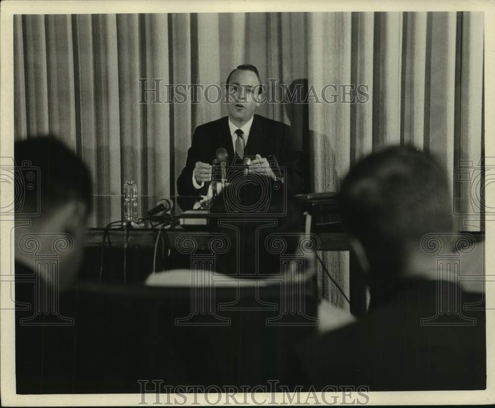 1968 Press Photo Albert Brewer, Governor of Alabama- Historic Images