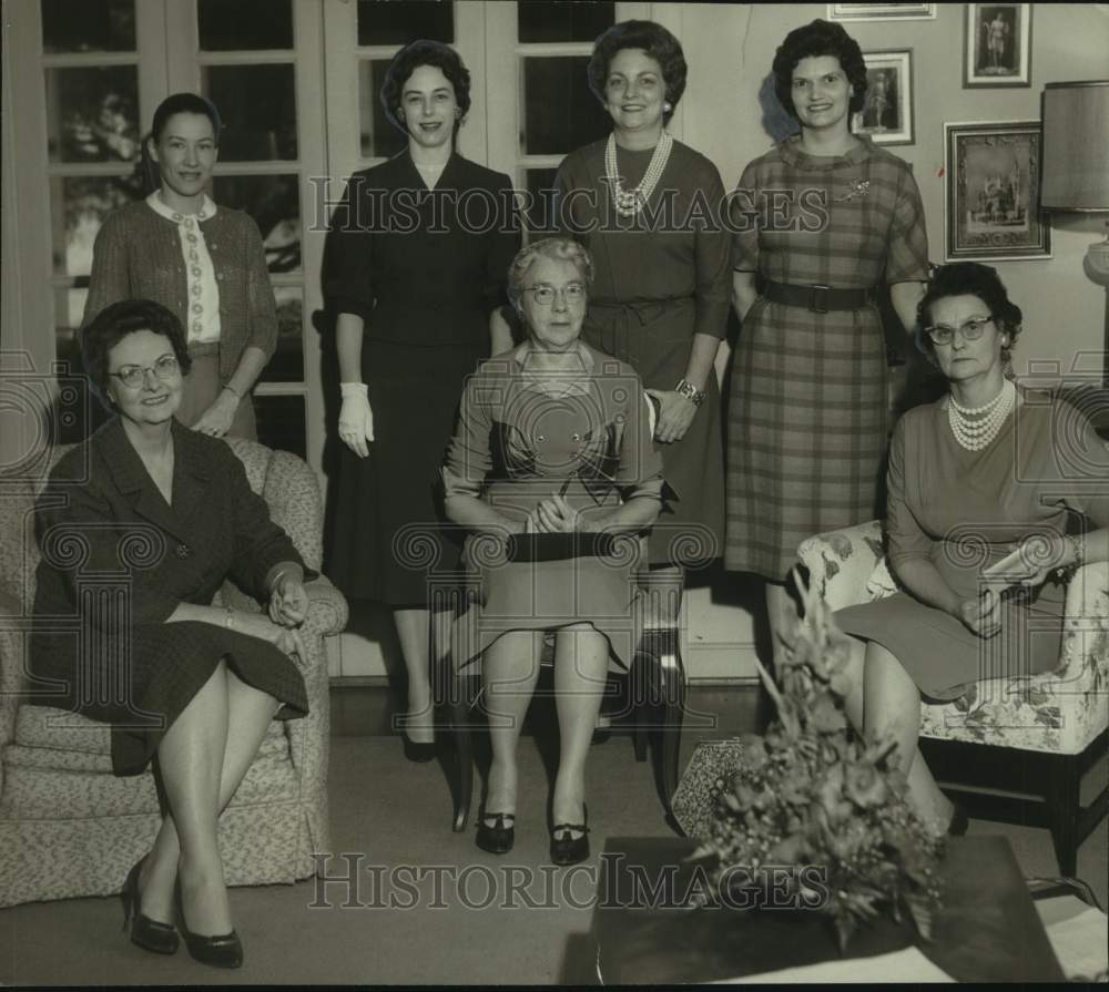 1962 Press Photo Planners for Alabama Federation of Women's Clubs Convention- Historic Images