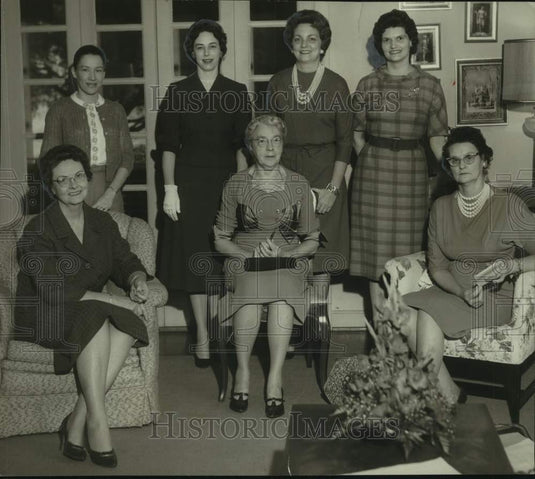 1962 Press Photo Planners for Alabama Federation of Women's Clubs Convention- Historic Images