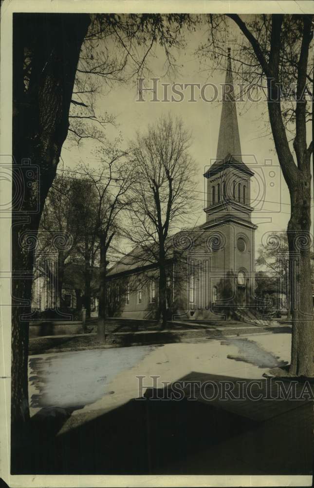 1935 Press Photo First Presbyterian Church of Talladega, Alabama - abna45863 - Historic Images