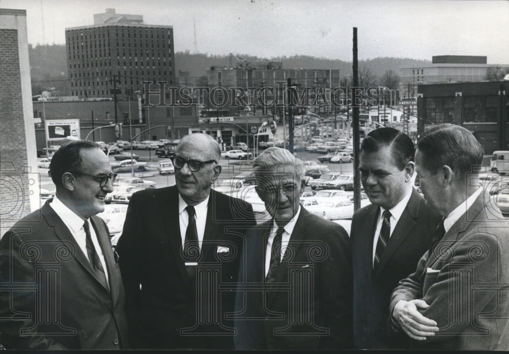 1969 Press Photo Birmingham Housing Authority officials meet- Historic Images