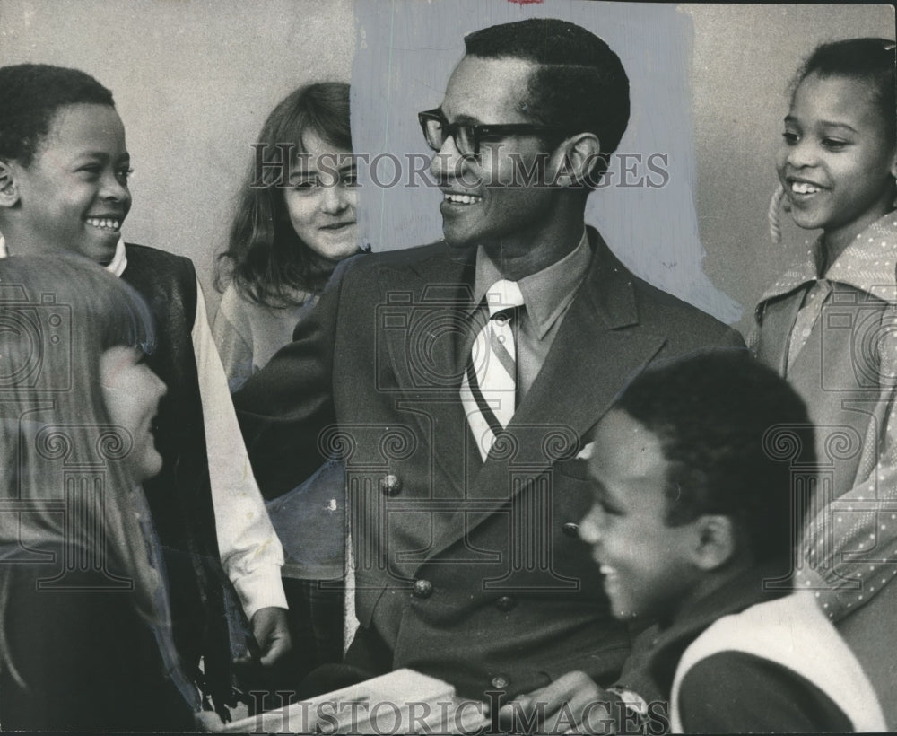 1971 Press Photo Patterson School Principal John L. Cantelow, Jr., Alabama - Historic Images